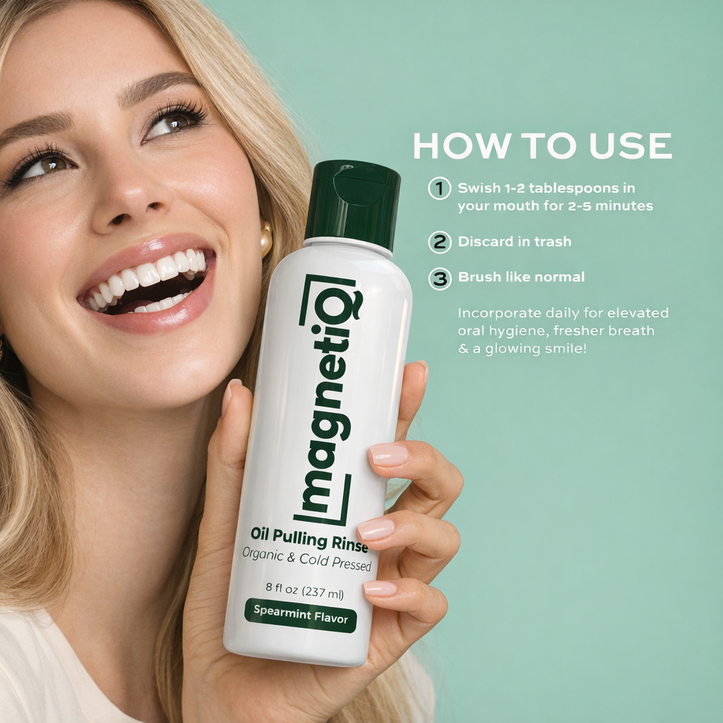 Organic Oil Pulling Rinse