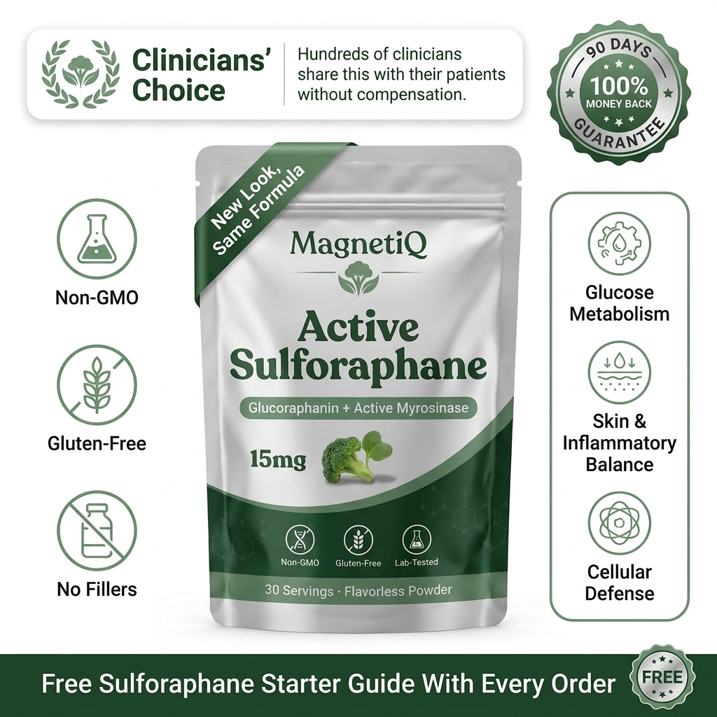 Active Sulforaphane — the broccoli compound, actually activated