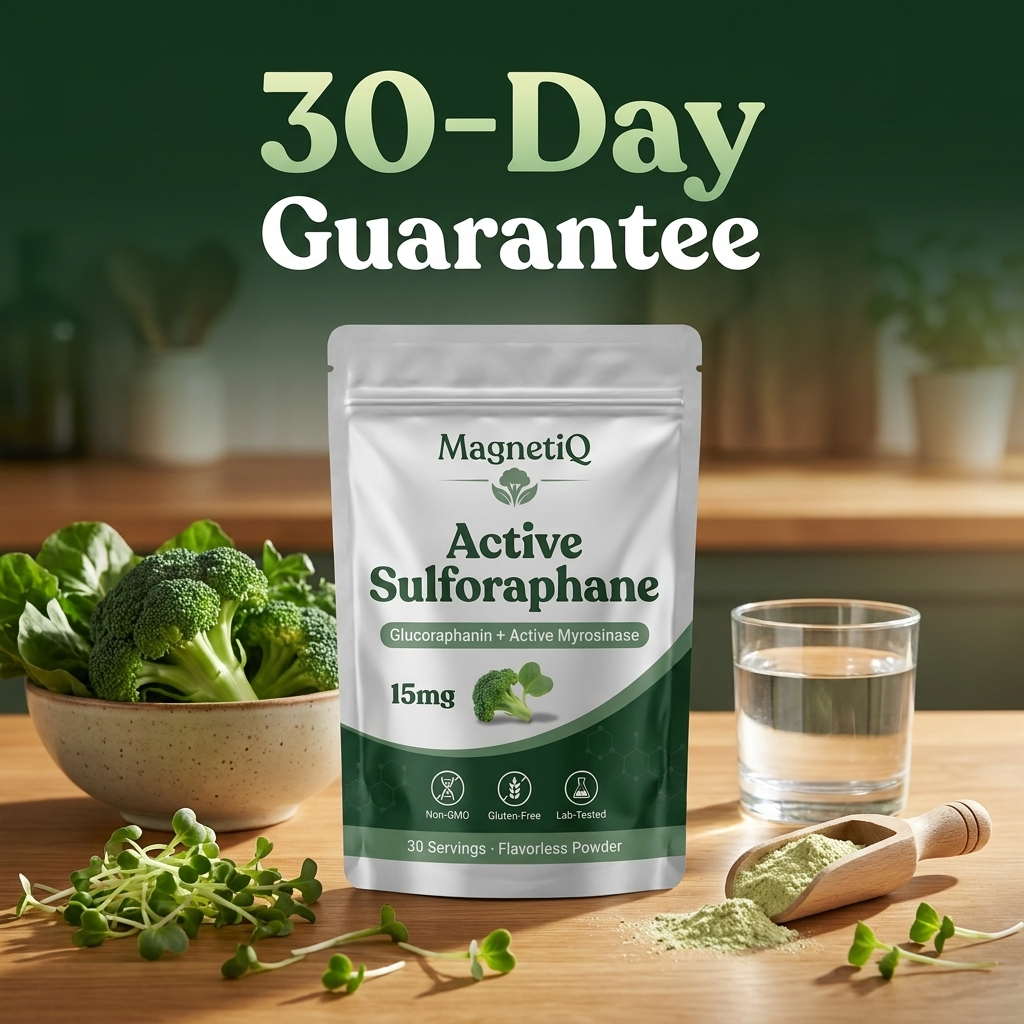 Active Sulforaphane — the broccoli compound, actually activated