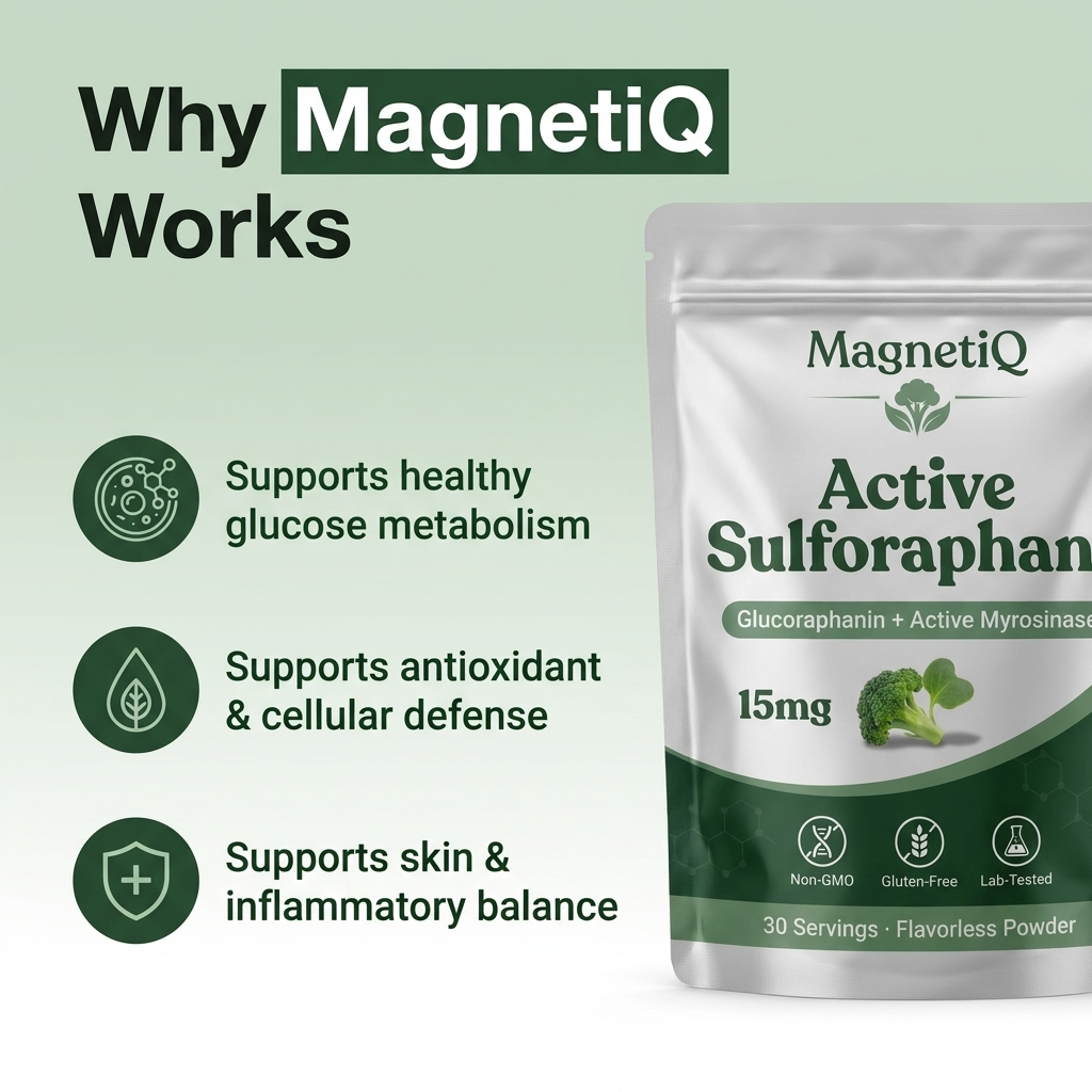 Active Sulforaphane — the broccoli compound, actually activated
